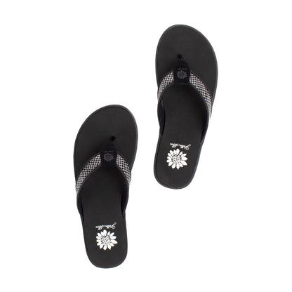 Yellow Box Footwear Fabbie Flip Flop Sandal - Black