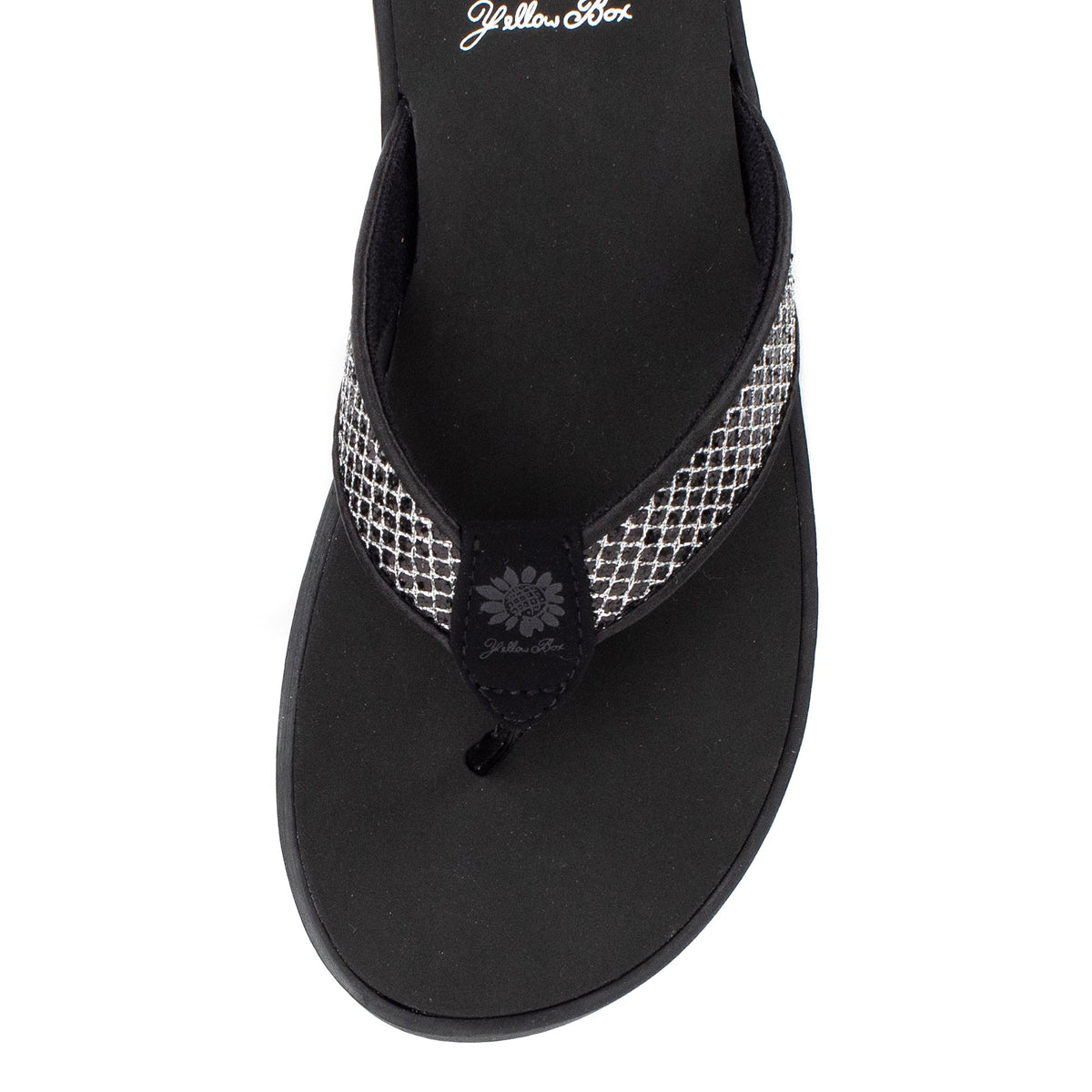 Yellow Box Footwear Fabbie Flip Flop Sandal - Black