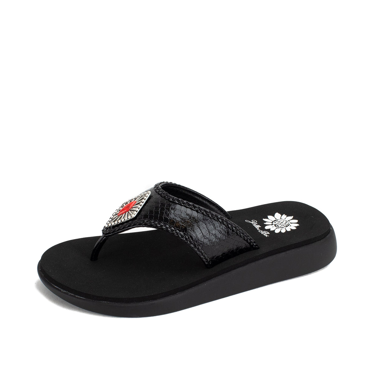 Yellow Box Footwear Galena Sandal - Black