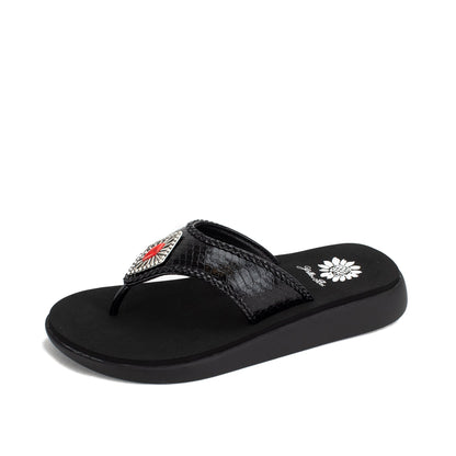 Yellow Box Footwear Galena Sandal - Black