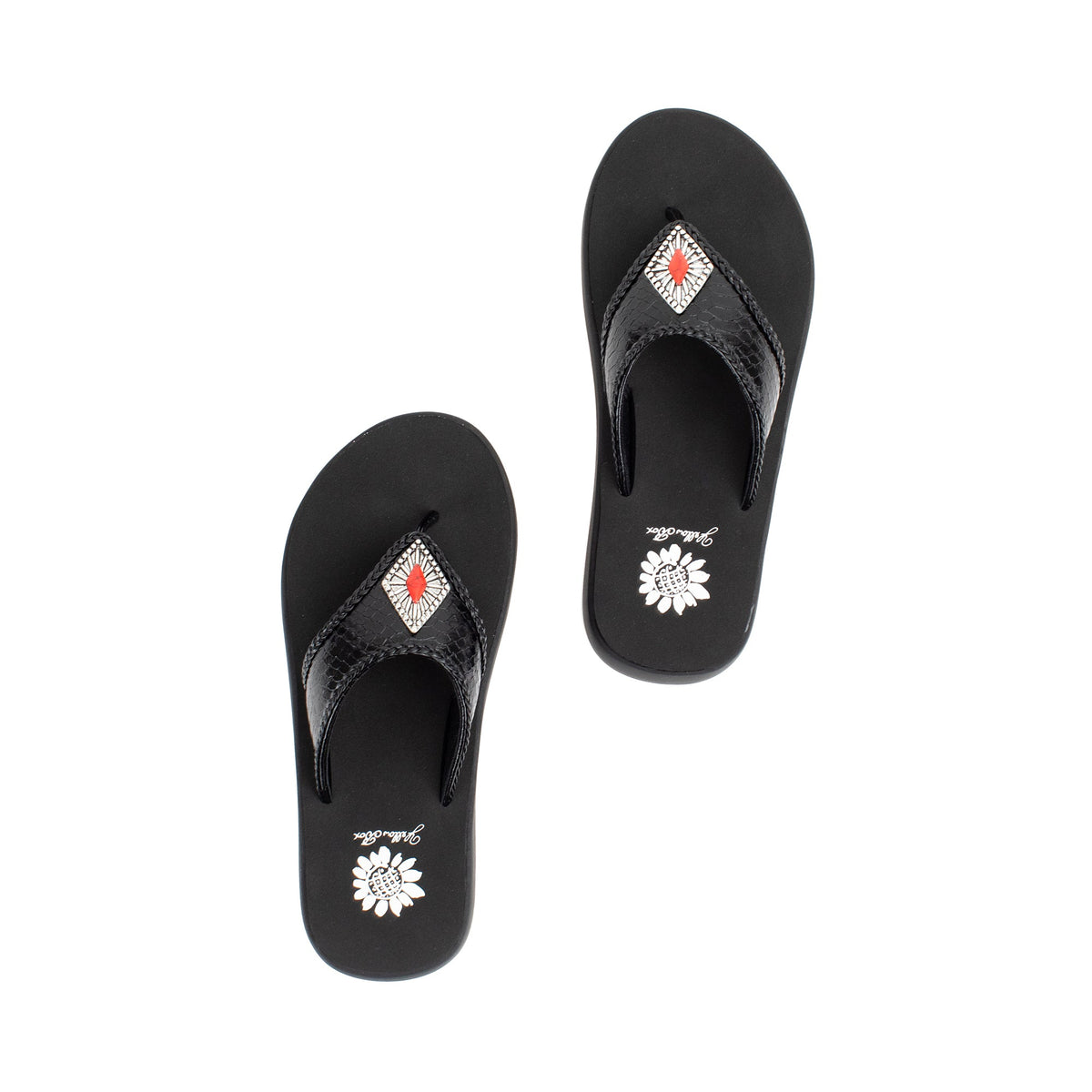 Yellow Box Footwear Galena Sandal - Black