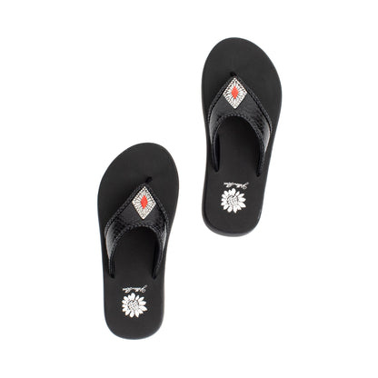 Yellow Box Footwear Galena Sandal - Black