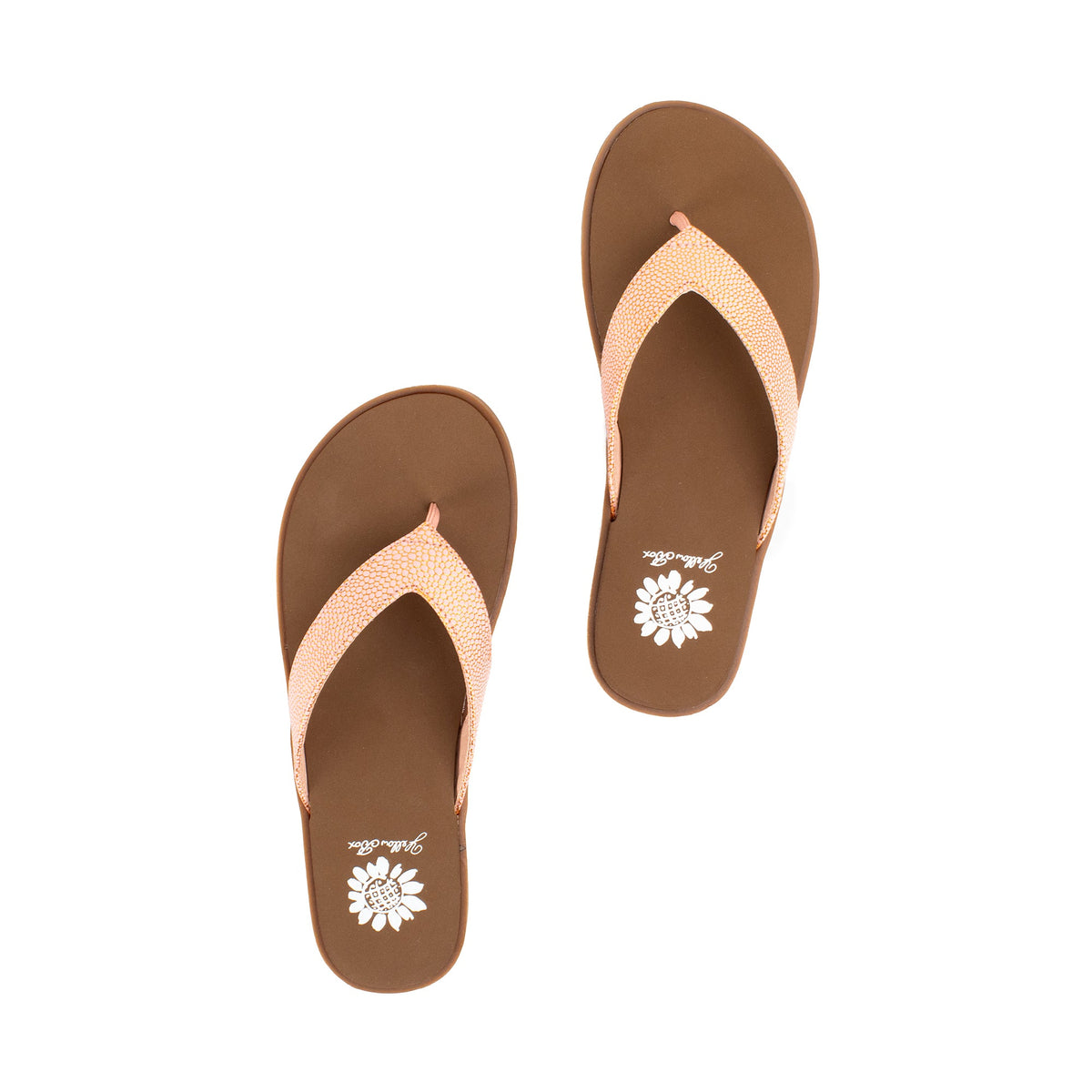 Yellow Box Footwear Fanzie Flip Flop Sandal - Coral