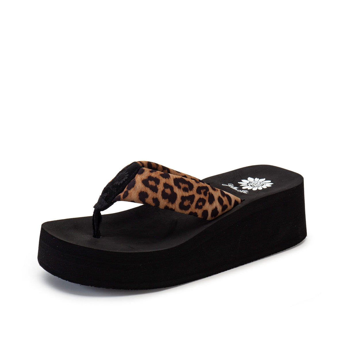 Yellow Box Footwear Kaylie Flatform Sandal - Black