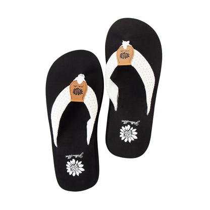 Yellow Box Footwear Faldi Flip Flop - Cream