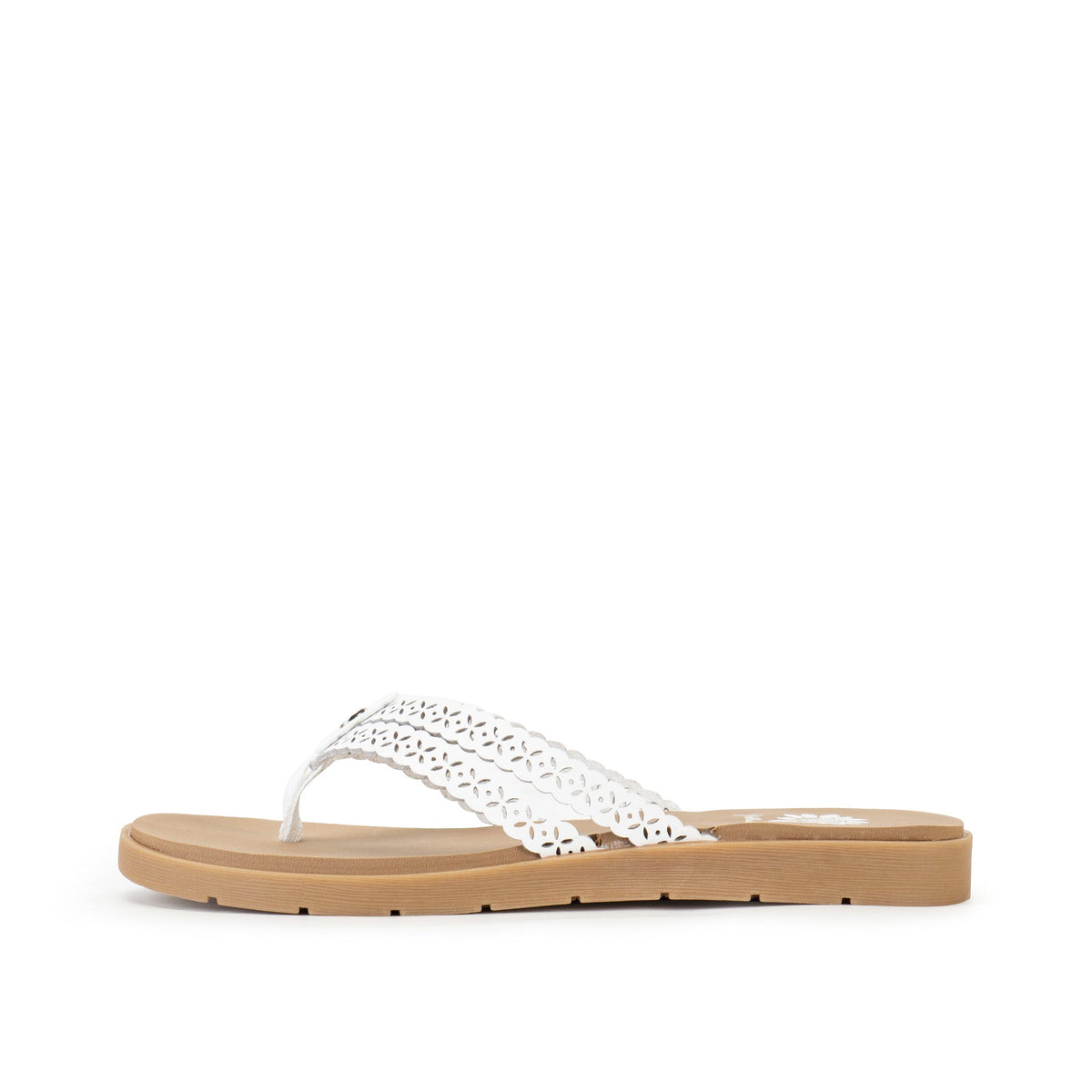 Yellow Box Footwear Fawn Sandal - White