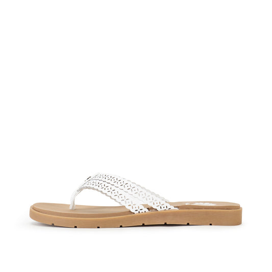 Yellow Box Footwear Fawn Sandal - White