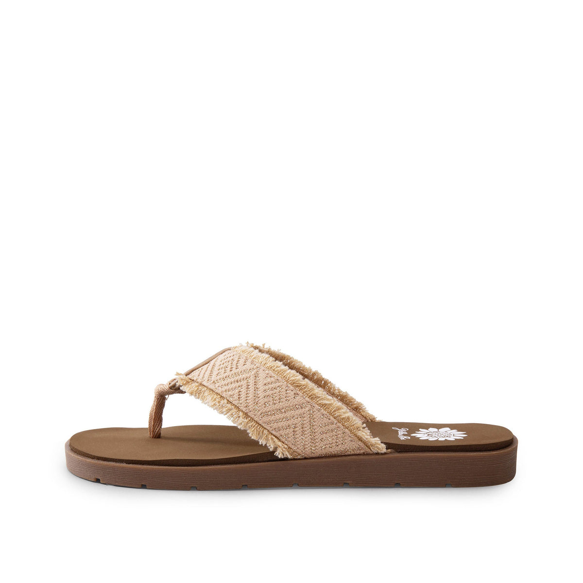 Yellow Box Footwear Faddy Flip Flop Sandal - White