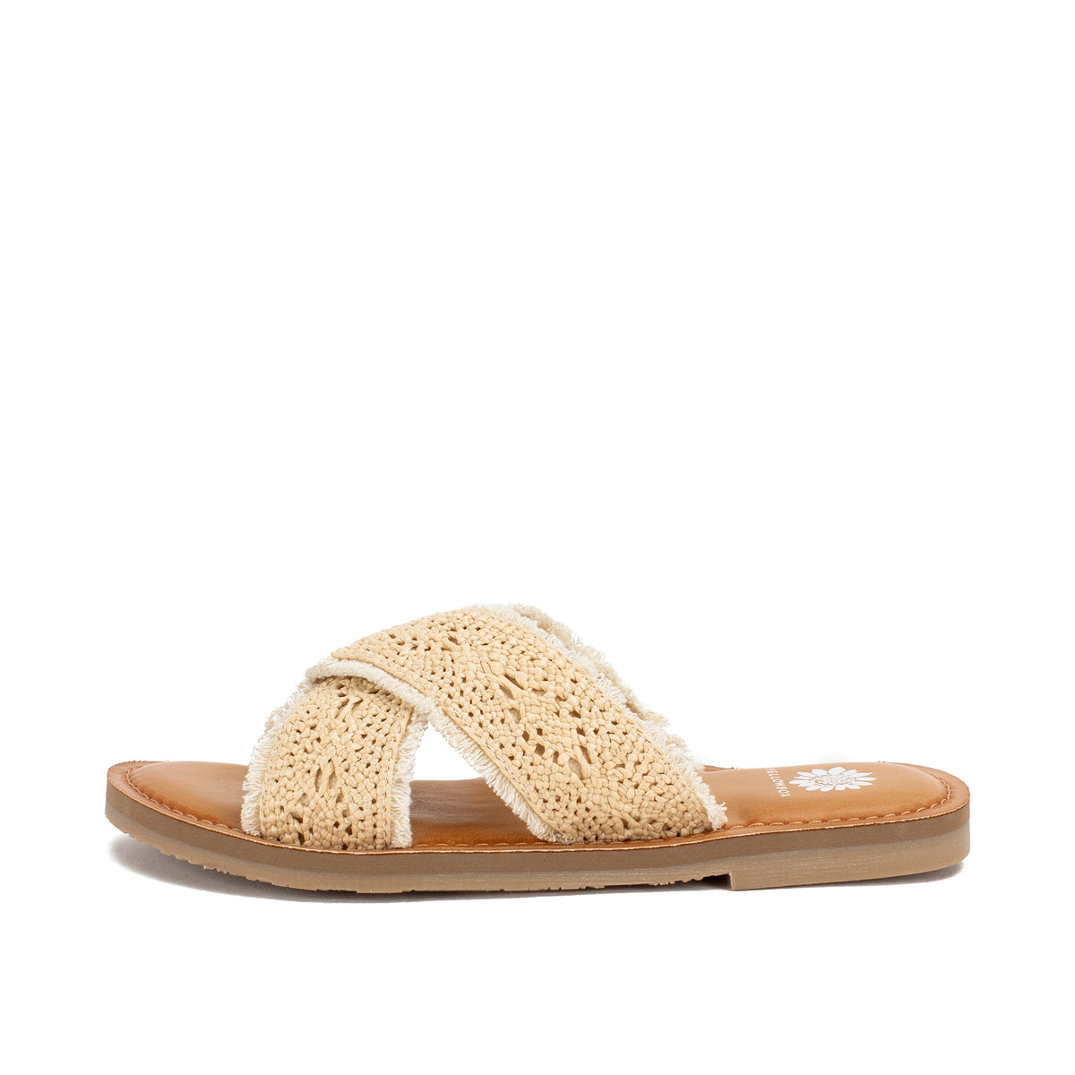Yellow Box Footwear Deska Raffia Sandal - Natural