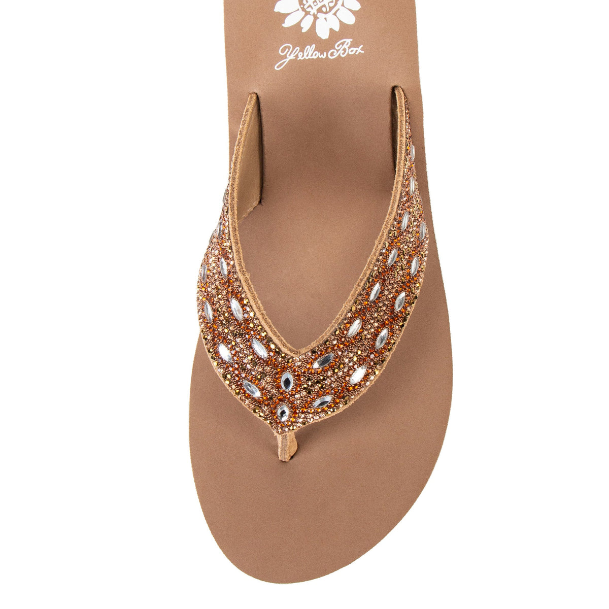 Yellow Box Footwear Teeny Wedge Sandal - Tan