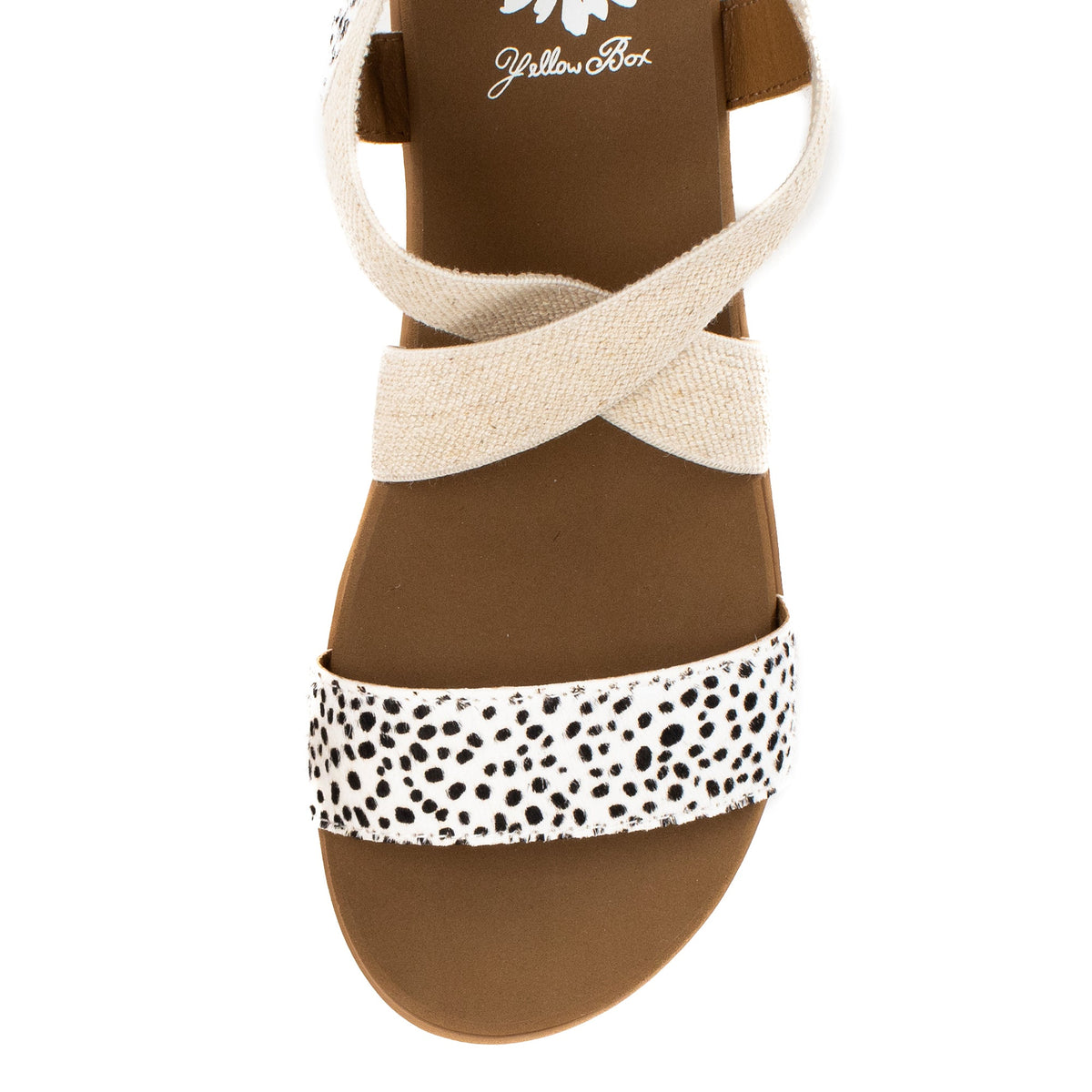 Yellow Box Footwear Maldive Wedge Sandal - Cheetah
