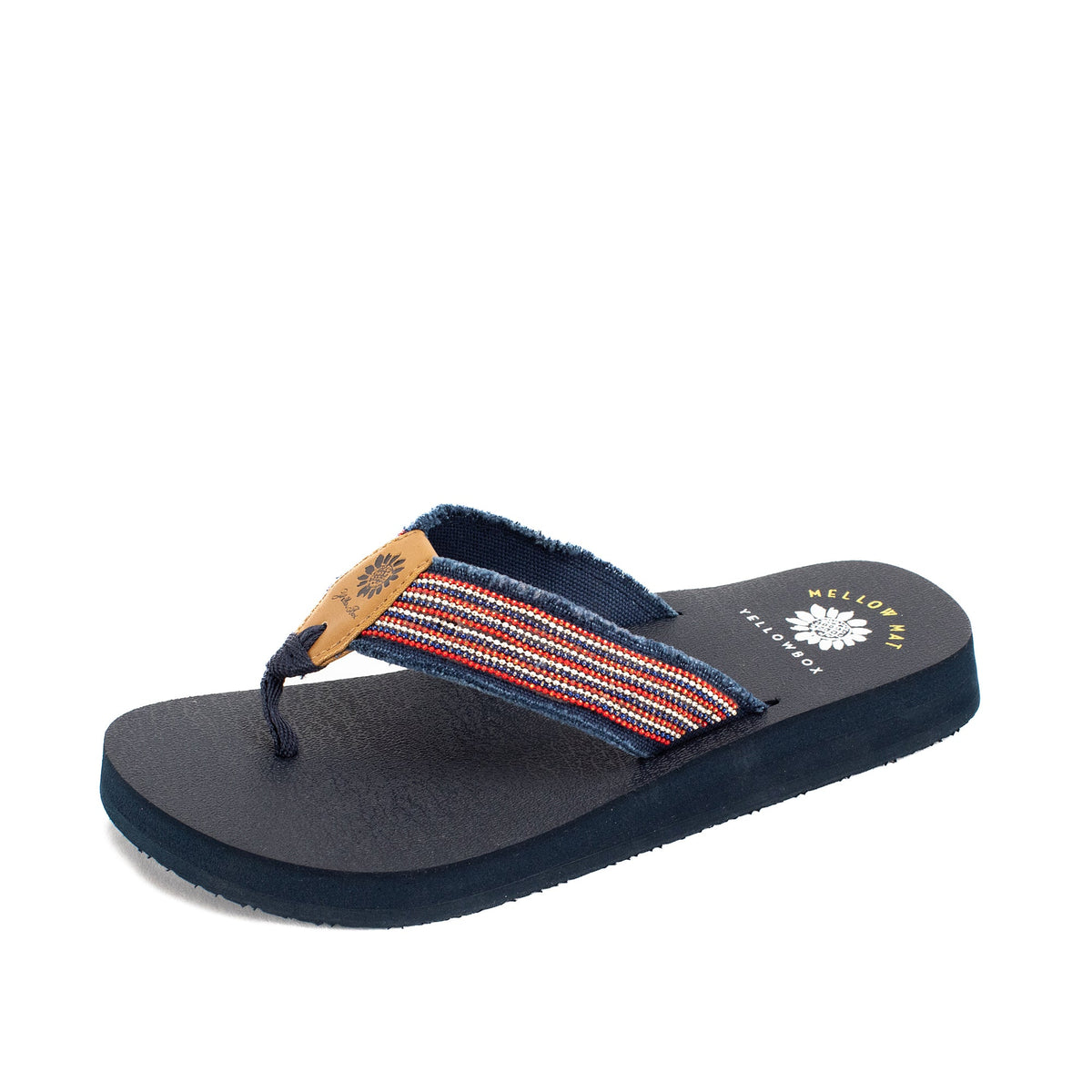 Yellow Box Footwear Nolan Flip Flop - Navy