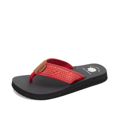 Yellow Box Footwear Norit Flip Flop - Red