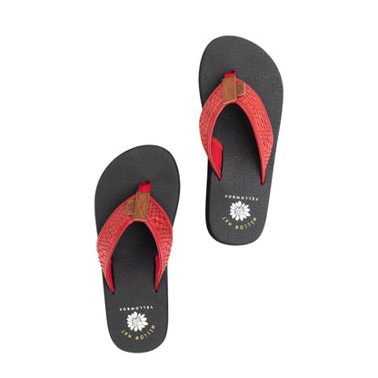 Yellow Box Footwear Norit Flip Flop - Red