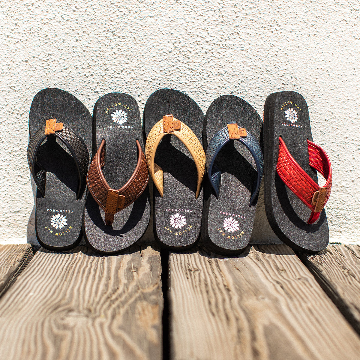 Yellow Box Footwear Norit Flip Flop - Red