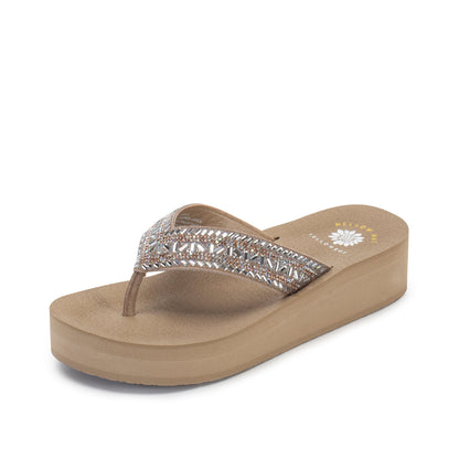 Yellow Box Footwear Bryce Flatform Sandal - Taupe