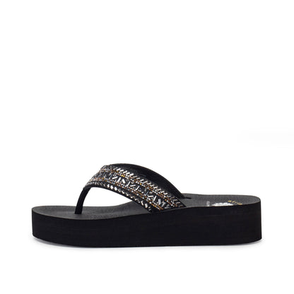 Yellow Box Footwear Bryce Flatform Sandal - Taupe