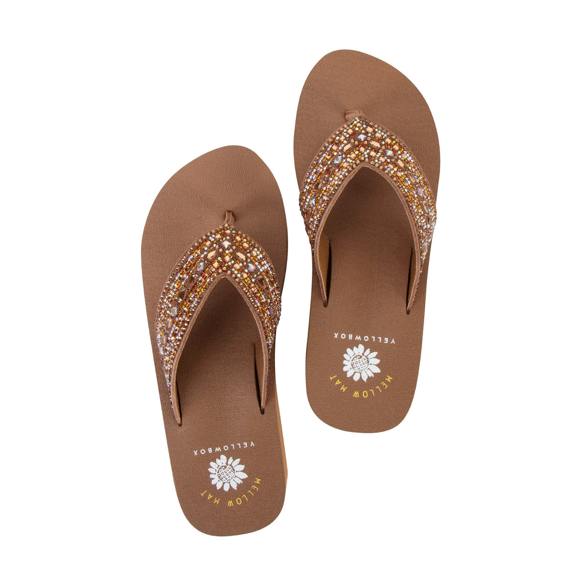 Yellow Box Footwear Laiken Wedge Sandal - Tan