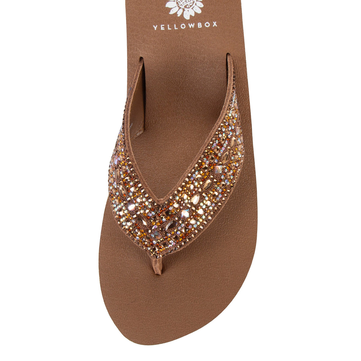 Yellow Box Footwear Laiken Wedge Sandal - Tan