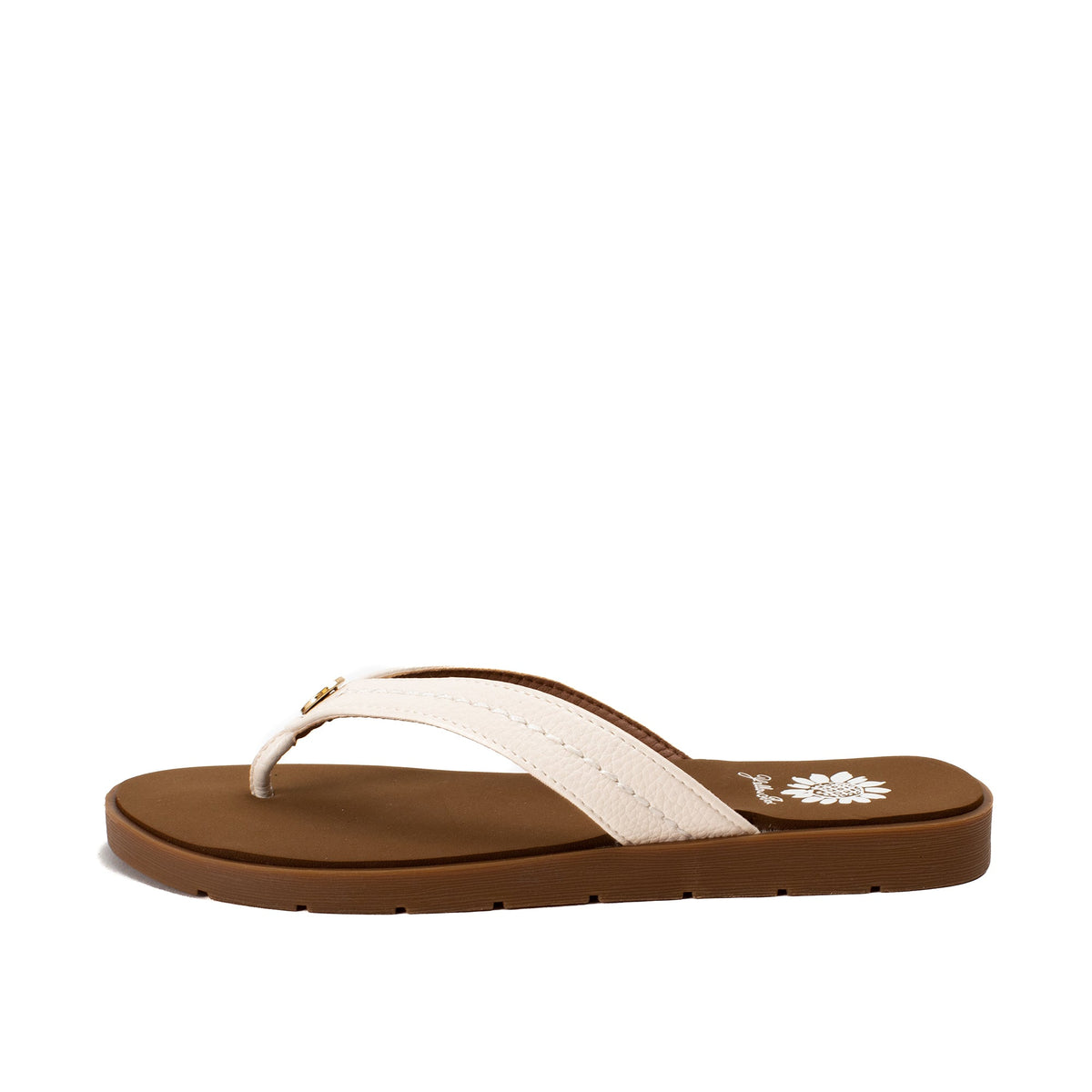 Yellow Box Footwear Fallen Logo Sandal - Ivory