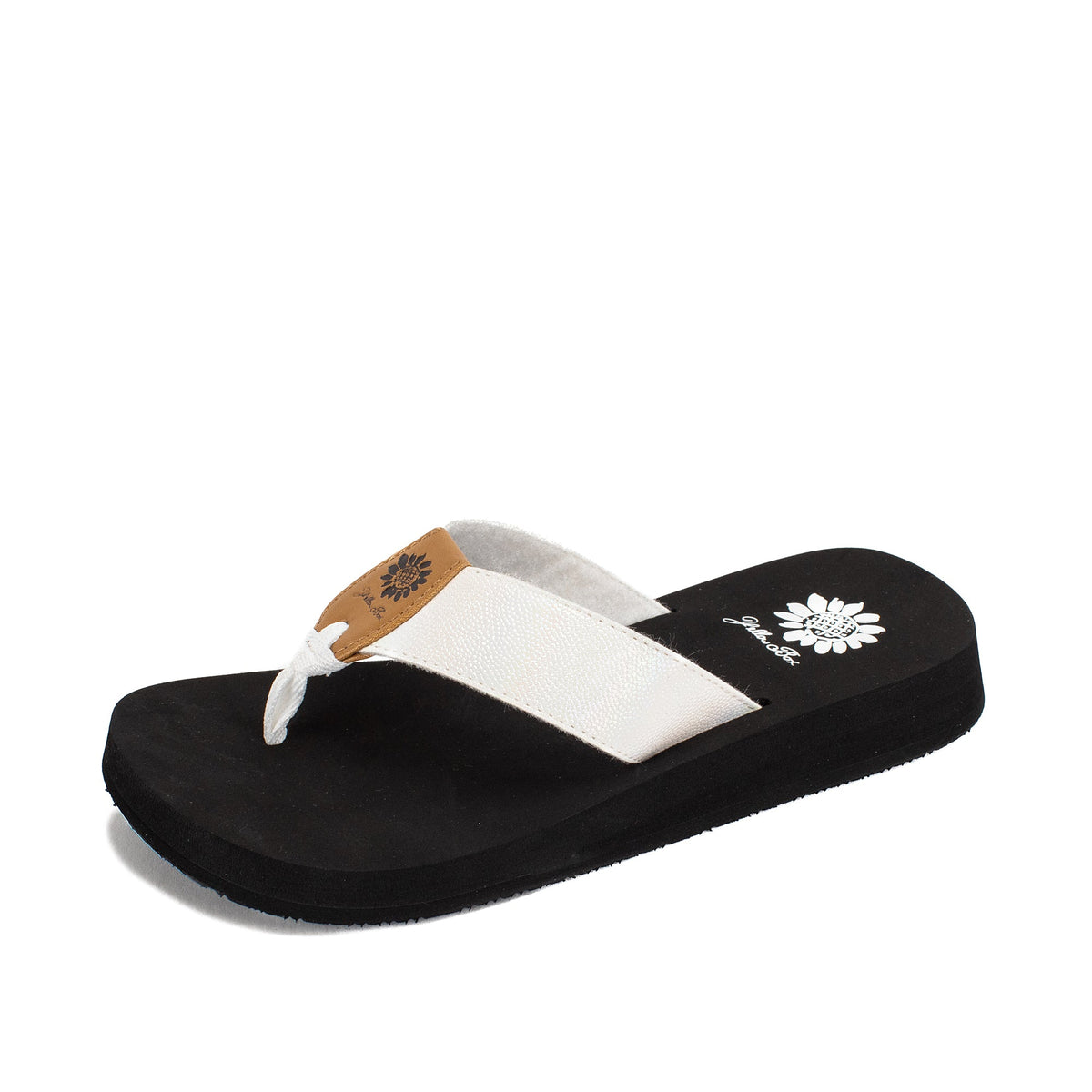Yellow Box Footwear Flamber Flip Flop - White