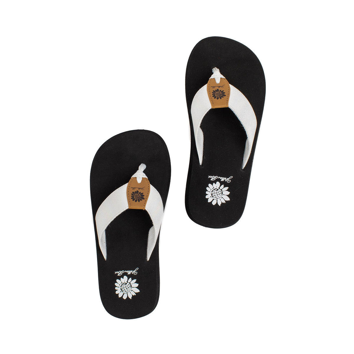 Yellow Box Footwear Flamber Flip Flop - White