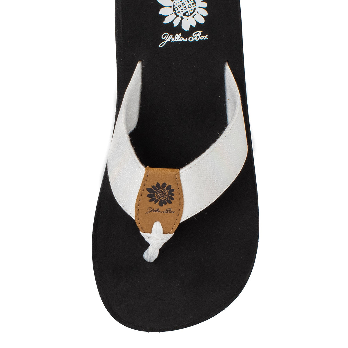 Yellow Box Footwear Flamber Flip Flop - White