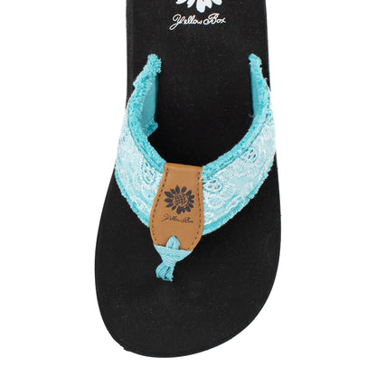 Yellow Box Footwear Fabulous Flip Flop - Lt Denim