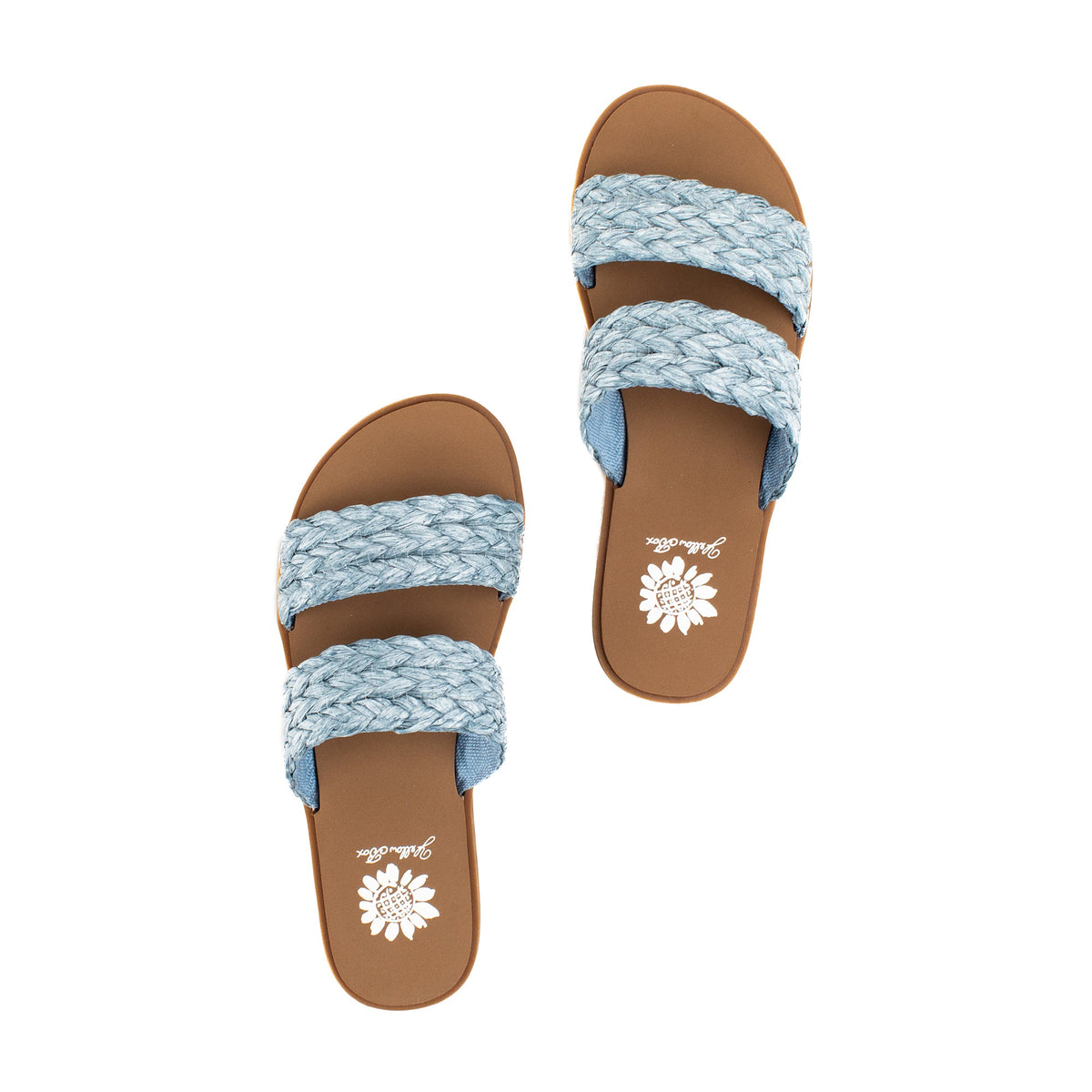 Yellow Box Footwear Filbert Slide Sandal - Denim