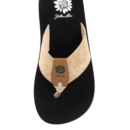 Yellow Box Footwear Farza Flip Flop - Taupe