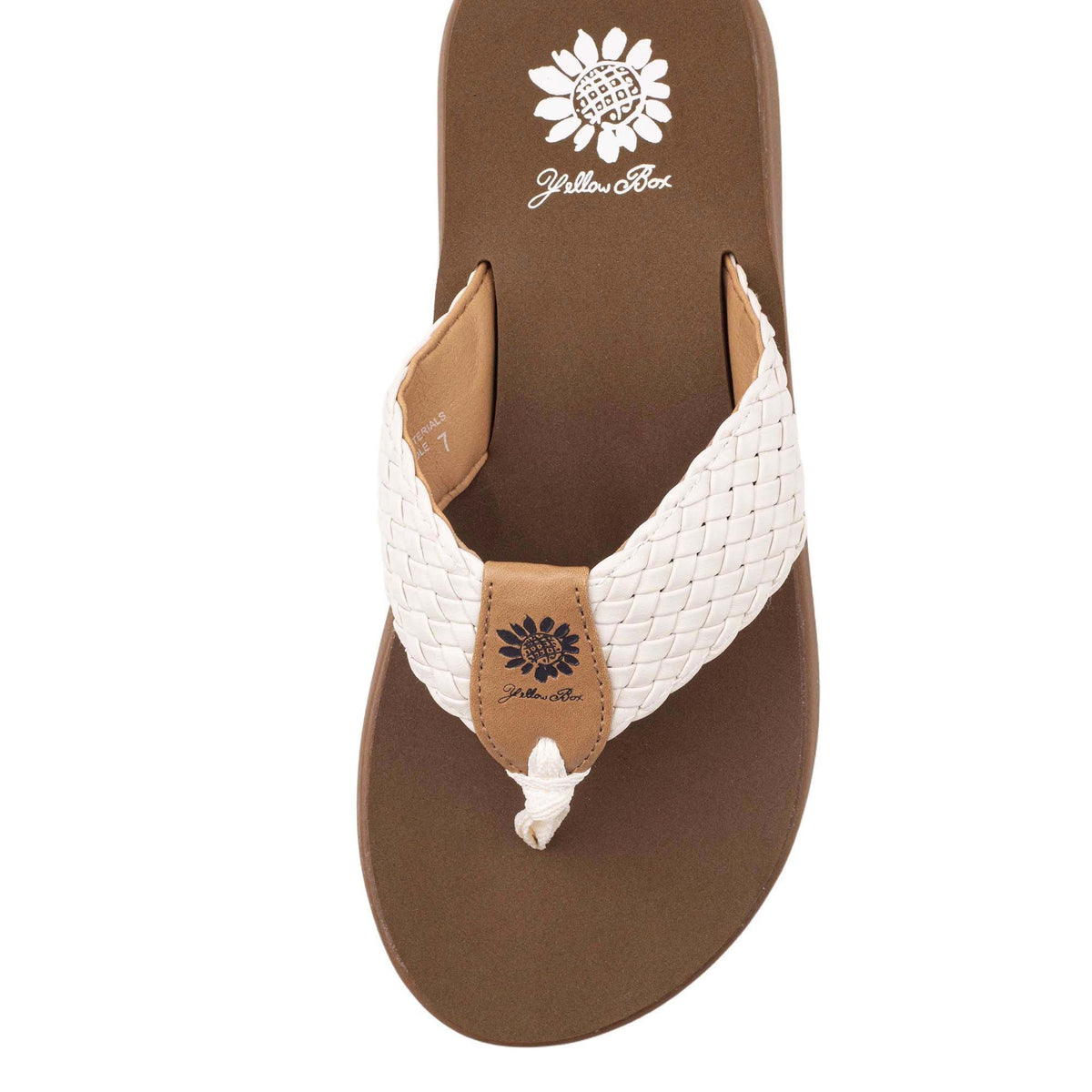 Yellow Box Footwear Gamma Sandal - Cream