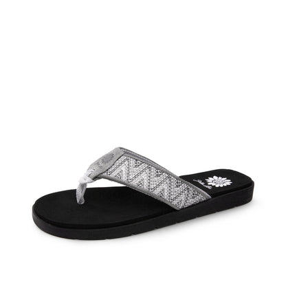 Yellow Box Footwear Fidda Flip Flop Sandal - Black
