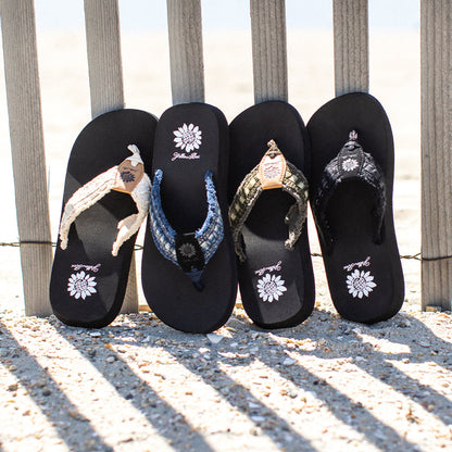 Yellow Box Footwear Fulmar Flip Flop - Denim