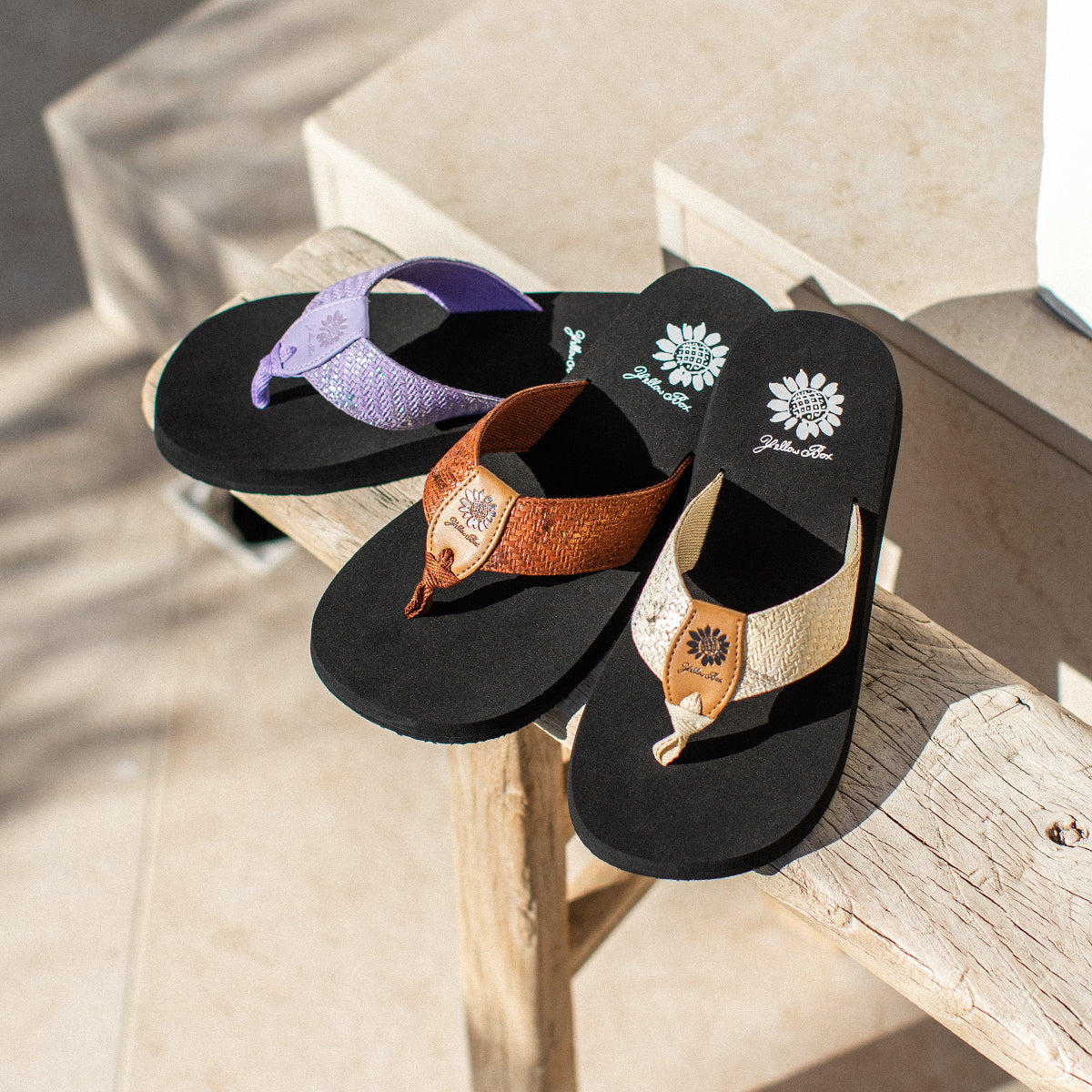 Yellow Box Footwear Frinna Flip Flop - Ivory