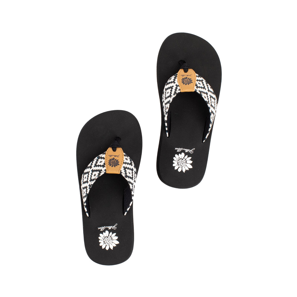 Yellow Box Footwear Filana Flip Flop - Black