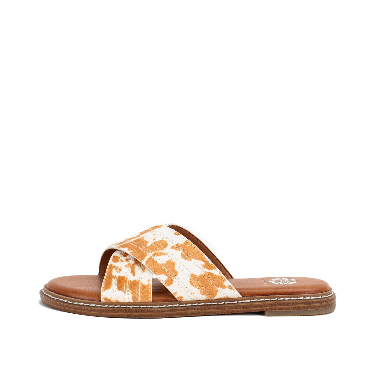 Yellow Box Footwear Linta Crossband Slide - Cow