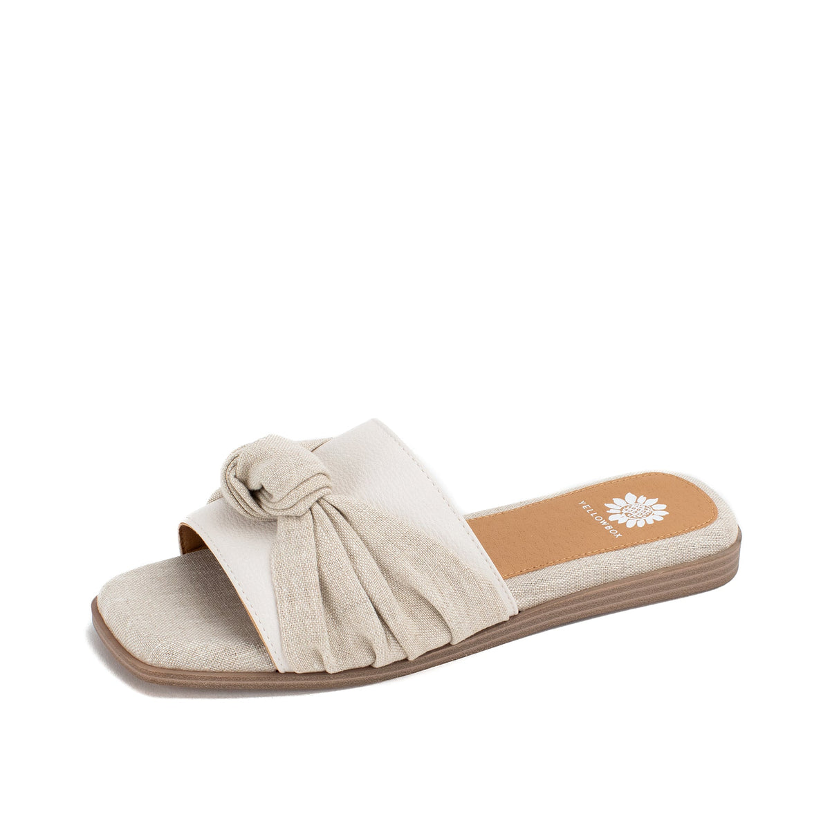 Yellow Box Footwear Kimia Slide Sandal - Natural