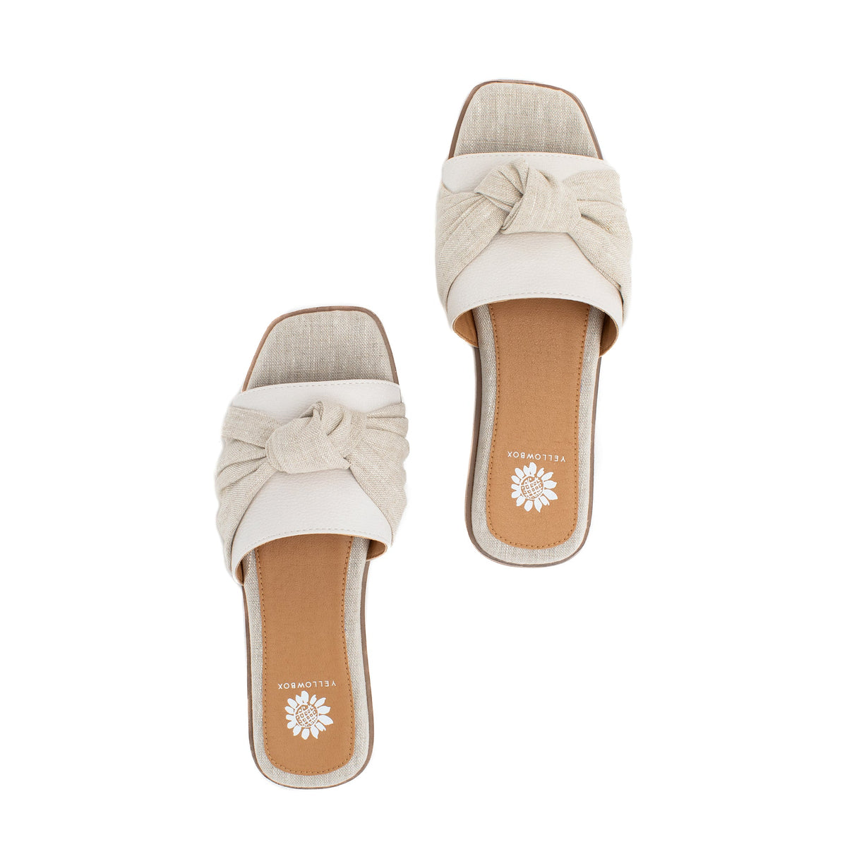 Yellow Box Footwear Kimia Slide Sandal - Natural
