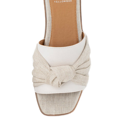 Yellow Box Footwear Kimia Slide Sandal - Natural