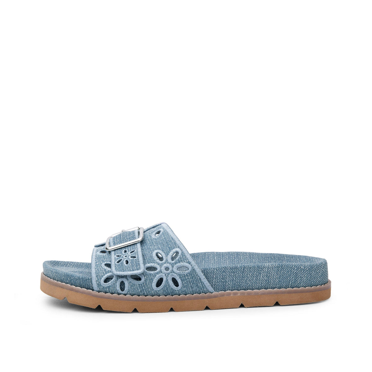 Yellow Box Footwear Haisley Slide Sandal - Denim