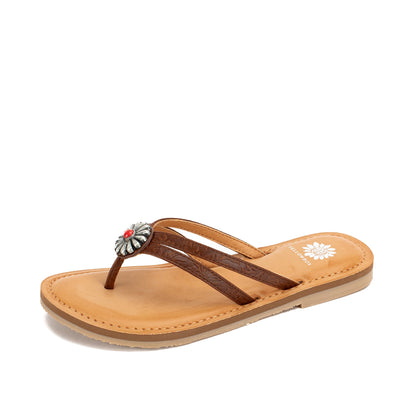 Yellow Box Footwear Diggins Flat Sandal - Tan