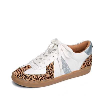 Yellow Box Footwear Zayne Lace-Up Sneaker - Leopard