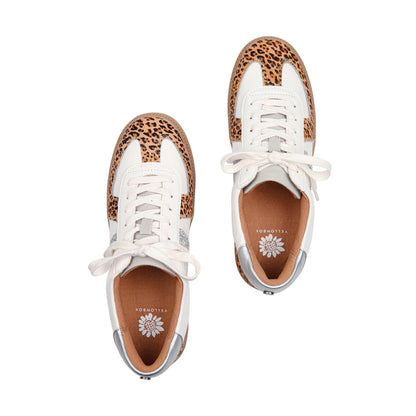 Yellow Box Footwear Zayne Lace-Up Sneaker - Leopard