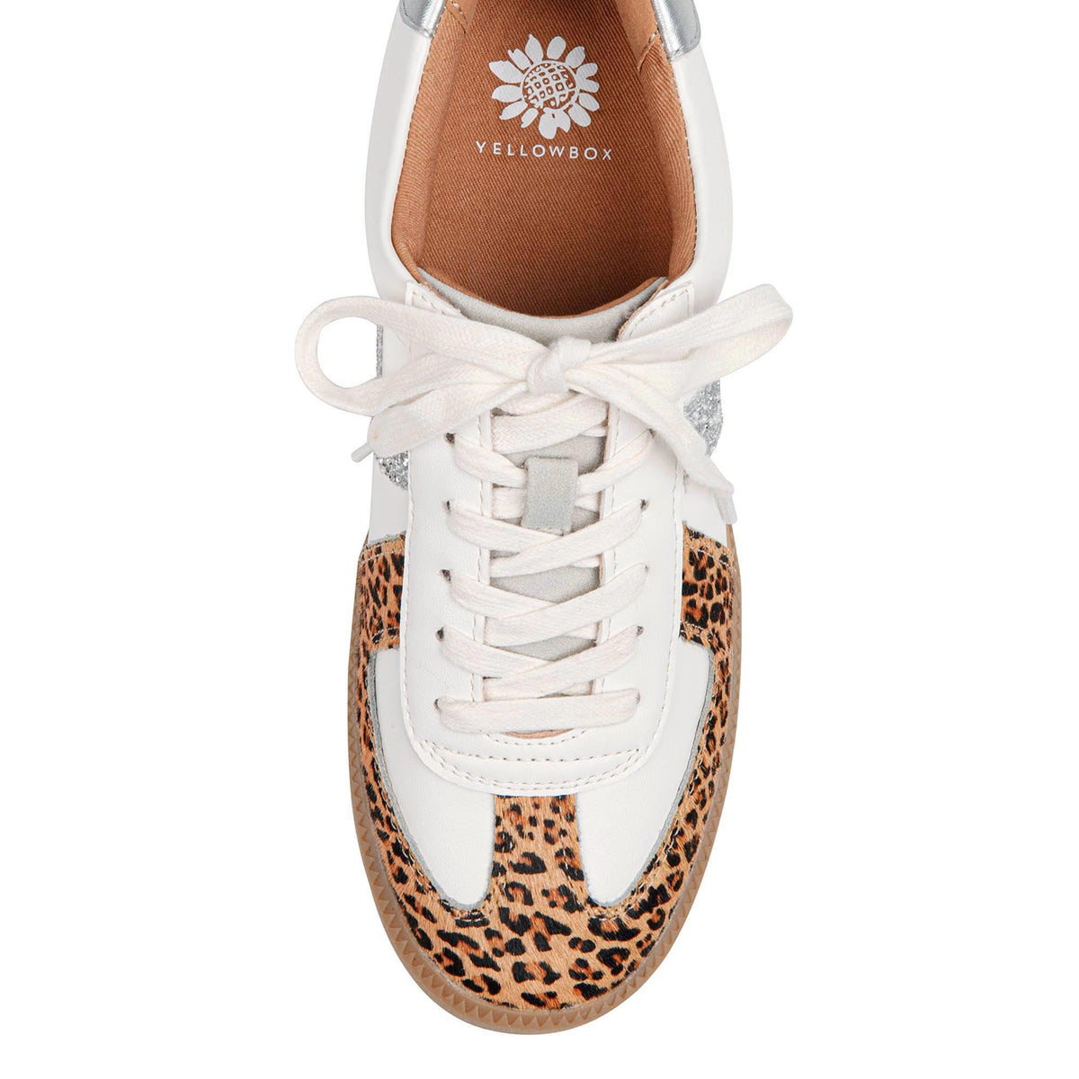 Yellow Box Footwear Zayne Lace-Up Sneaker - Leopard