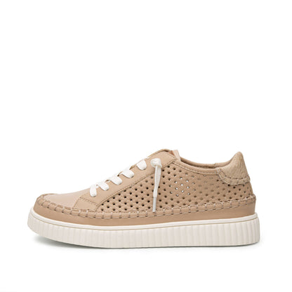 Yellow Box Footwear Mazal Perf Sneaker - Natural