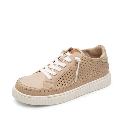 Yellow Box Footwear Mazal Perf Sneaker - Natural