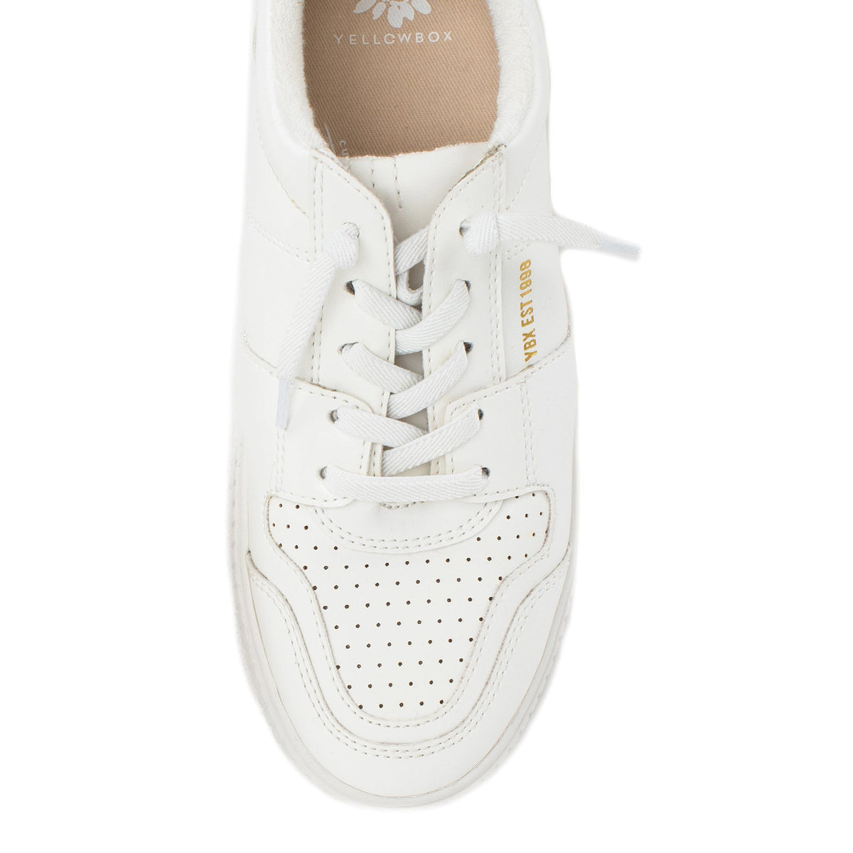 Yellow Box Footwear Draton Slip-On Sneaker - White