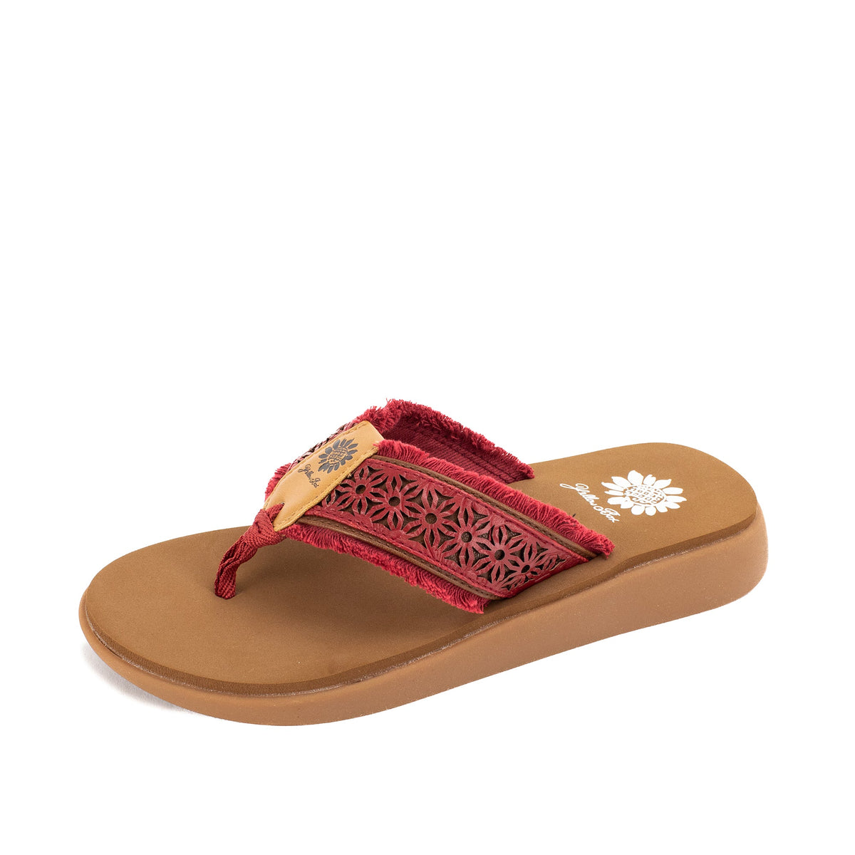 Yellow Box Footwear Griffon Sandal - Red