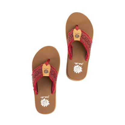 Yellow Box Footwear Griffon Sandal - Red
