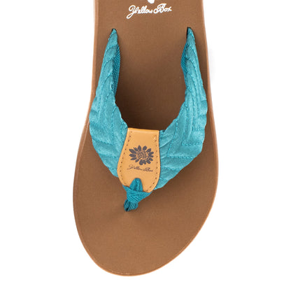 Yellow Box Footwear Grant Sandal - Teal